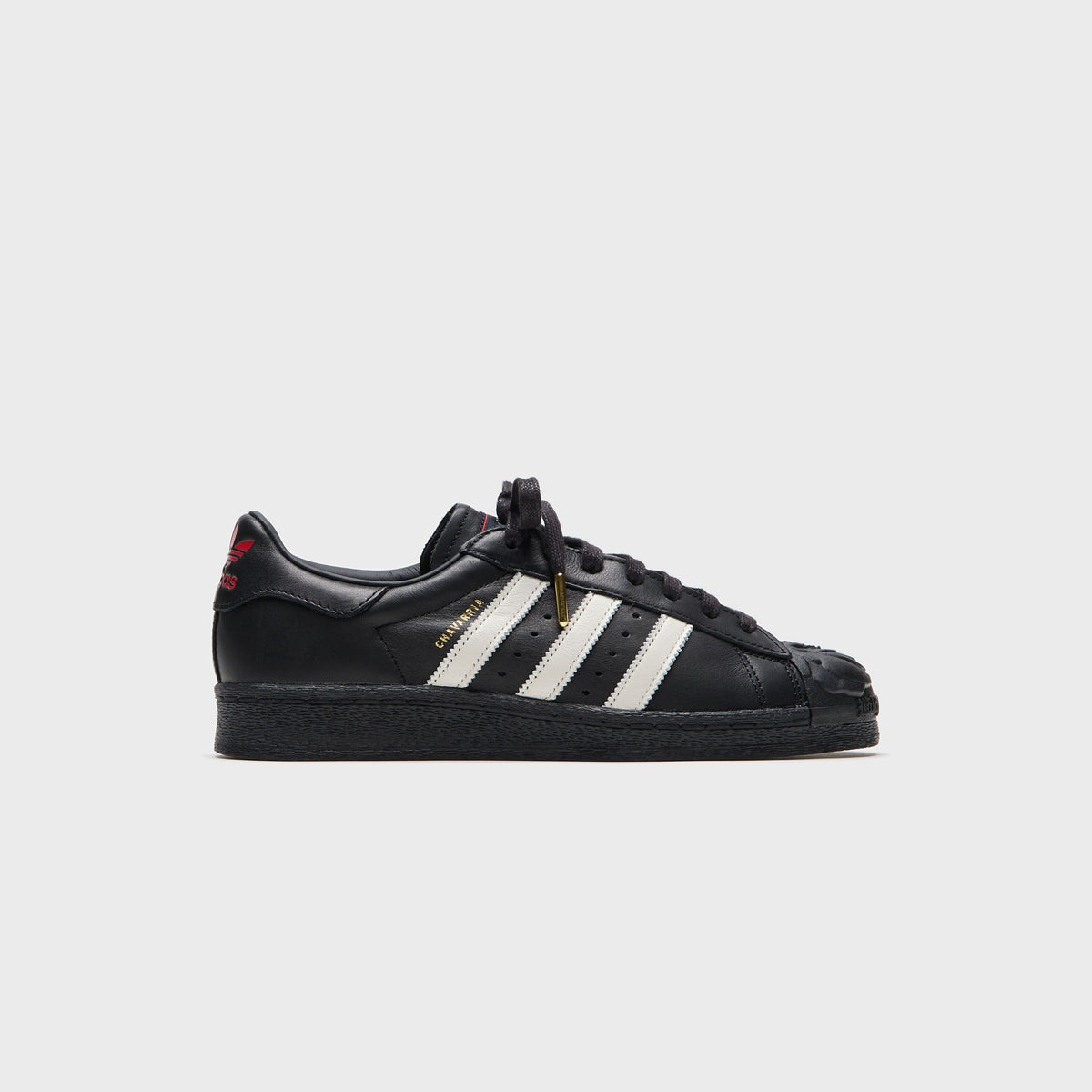 adidas x Willy Chavarria Superstar - Core Black / Off White / Red