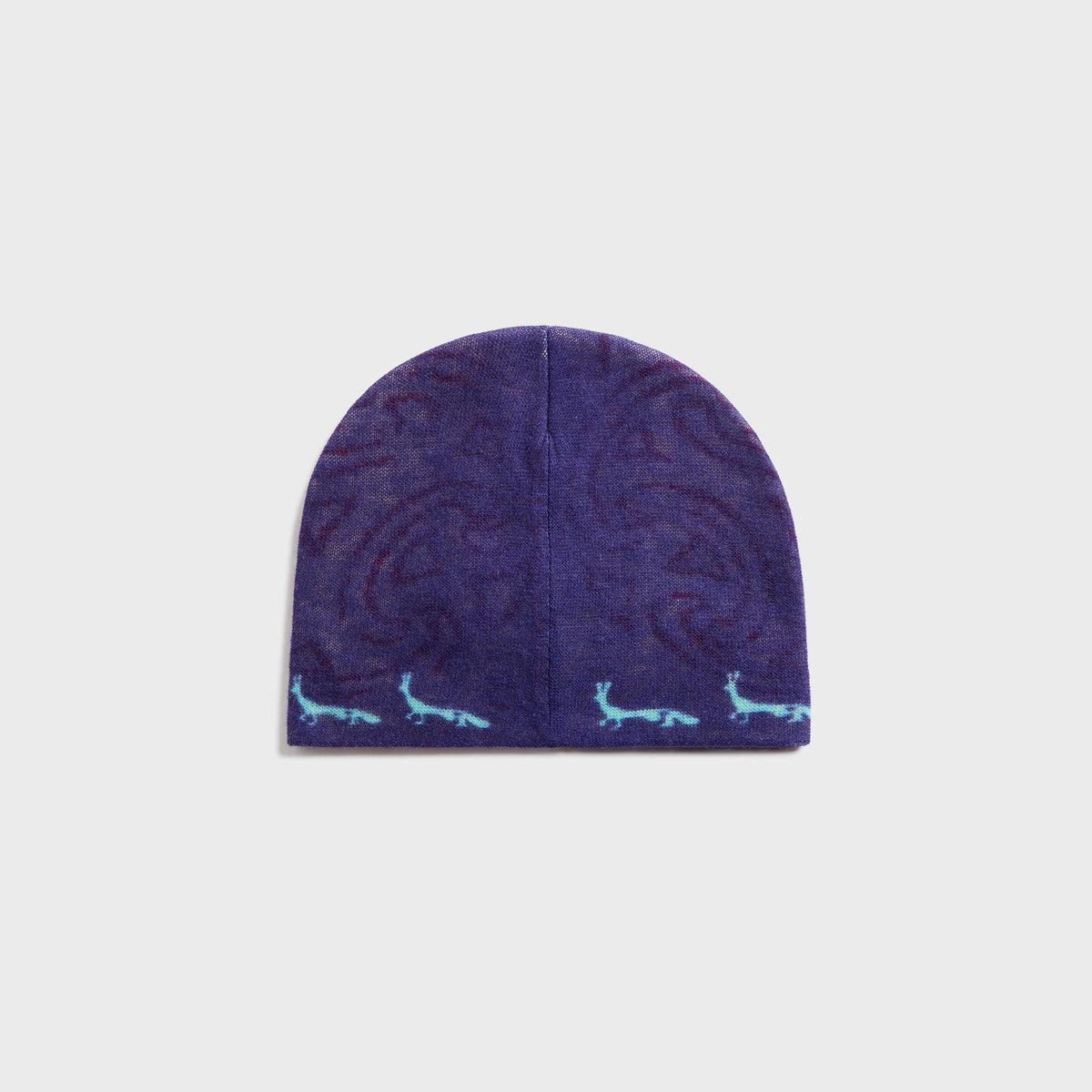 Adrian Cashmere Houndhare Beanie - Purple