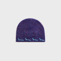 Adrian Cashmere Houndhare Beanie - Purple
