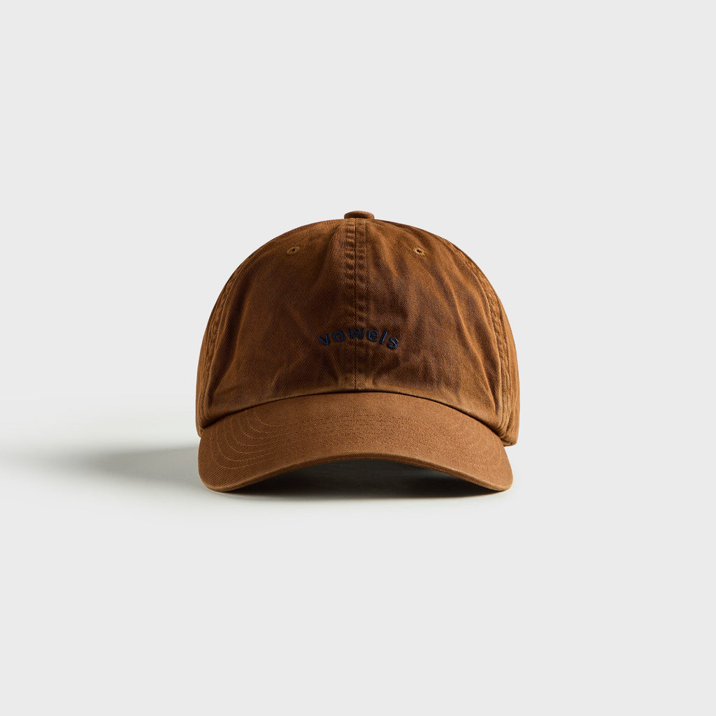 vowels Classic Logo Cap - Brown