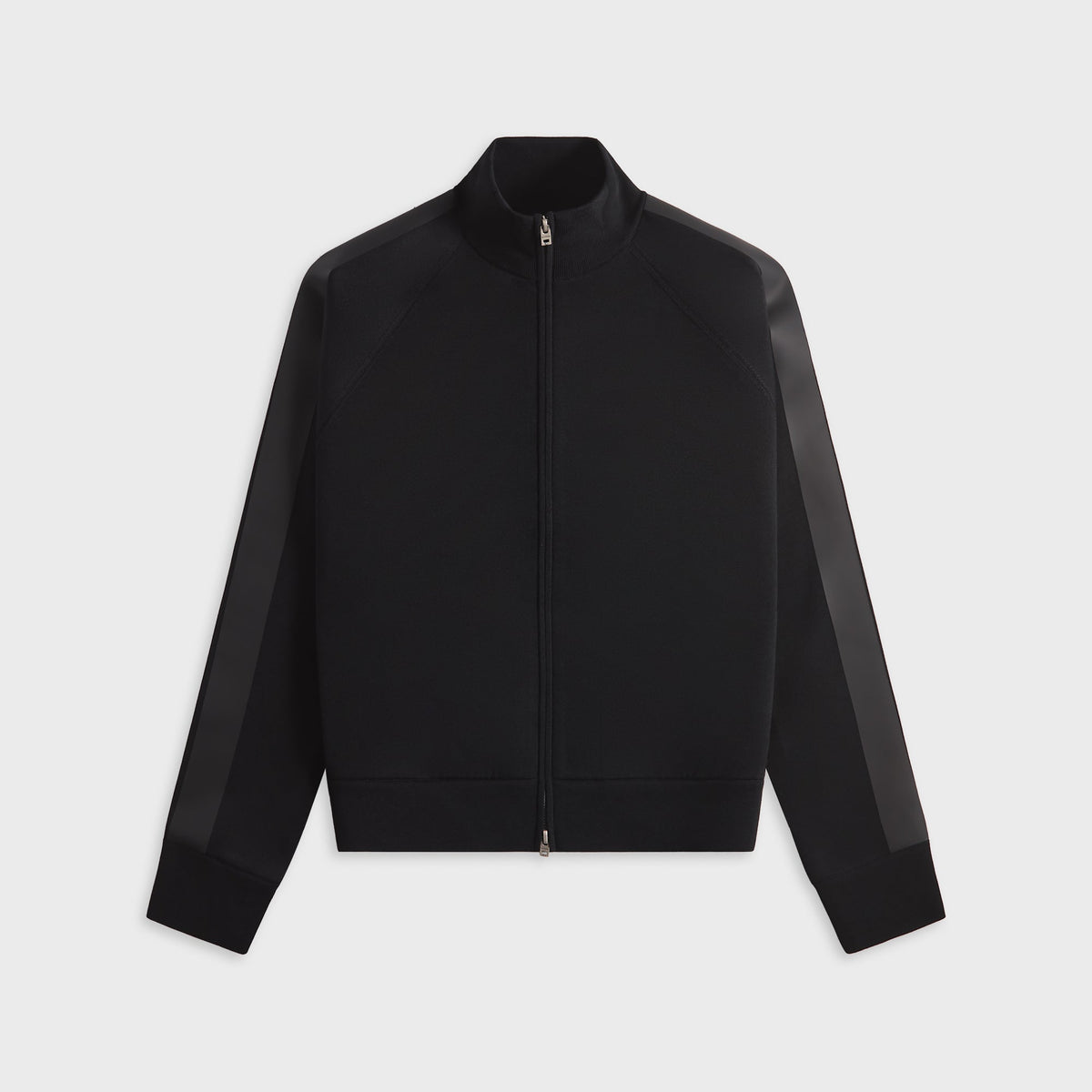 Acne Studios Logo Zip Cardigan - Black