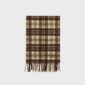 Acne Studios Cashmere Scarf - Dark Brown / Khaki Green