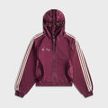 adidas x Thug Club Teamgeist Hooded Zip Up - Maroon