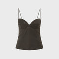 St. Agni Wool Cami Top - Mulch