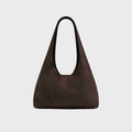 St. Agni Suede Soft Bag - Coffee