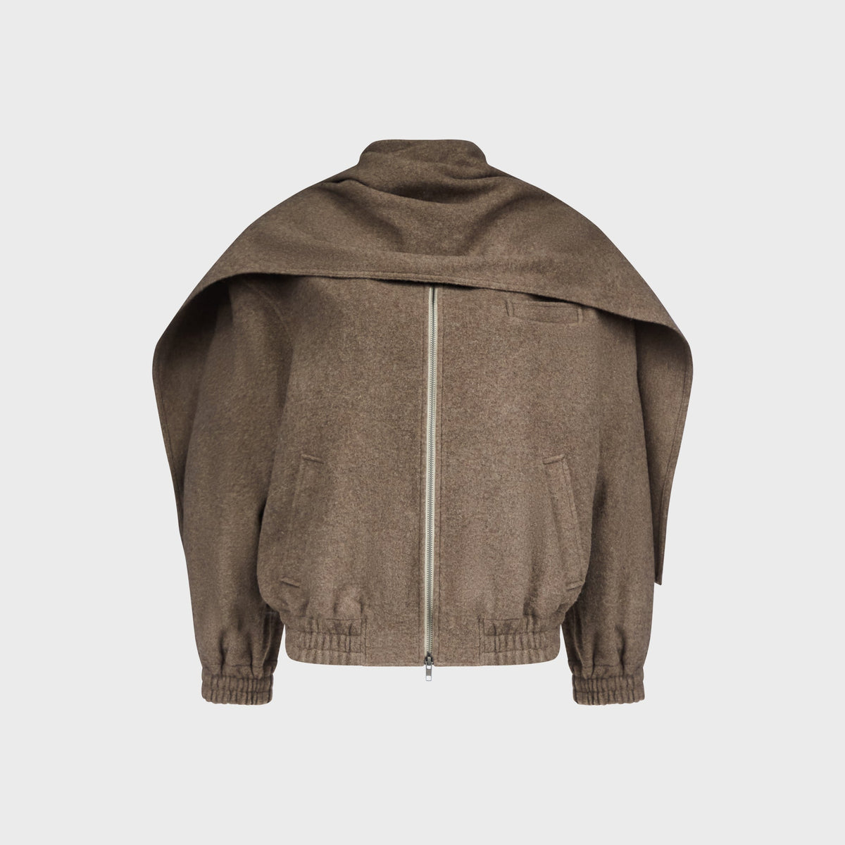 Aya Muse Tuli Jacket - Ash Brown