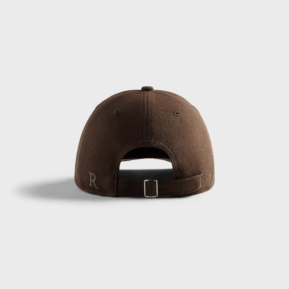 Ranra Cascade Wool Baseball Hat - Black Coffee