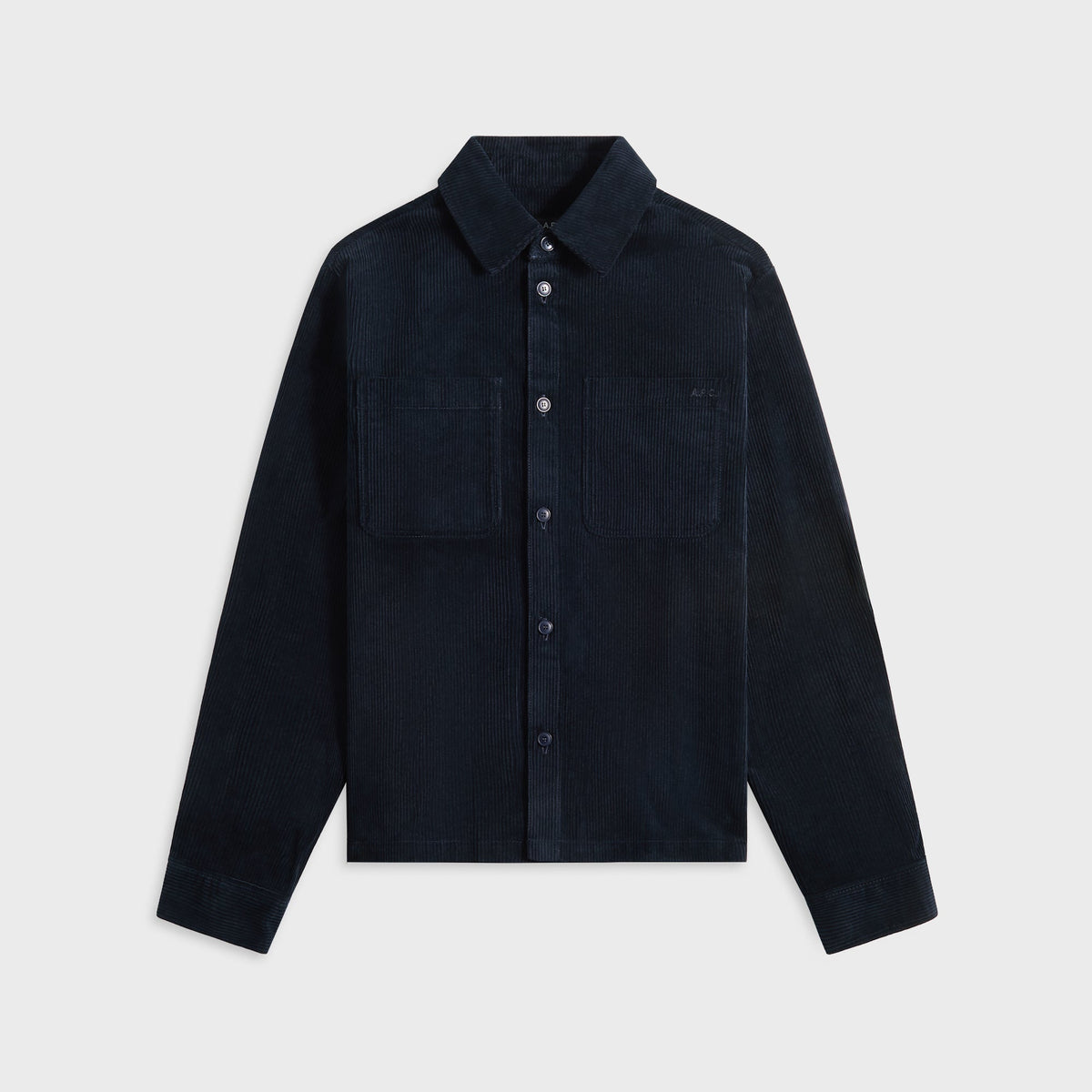 A.P.C. Surchemise Leon Overshirt - Iak Dark Navy