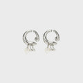 ARSN Two Truths and a Lie Hoops - Silver / Pearl
