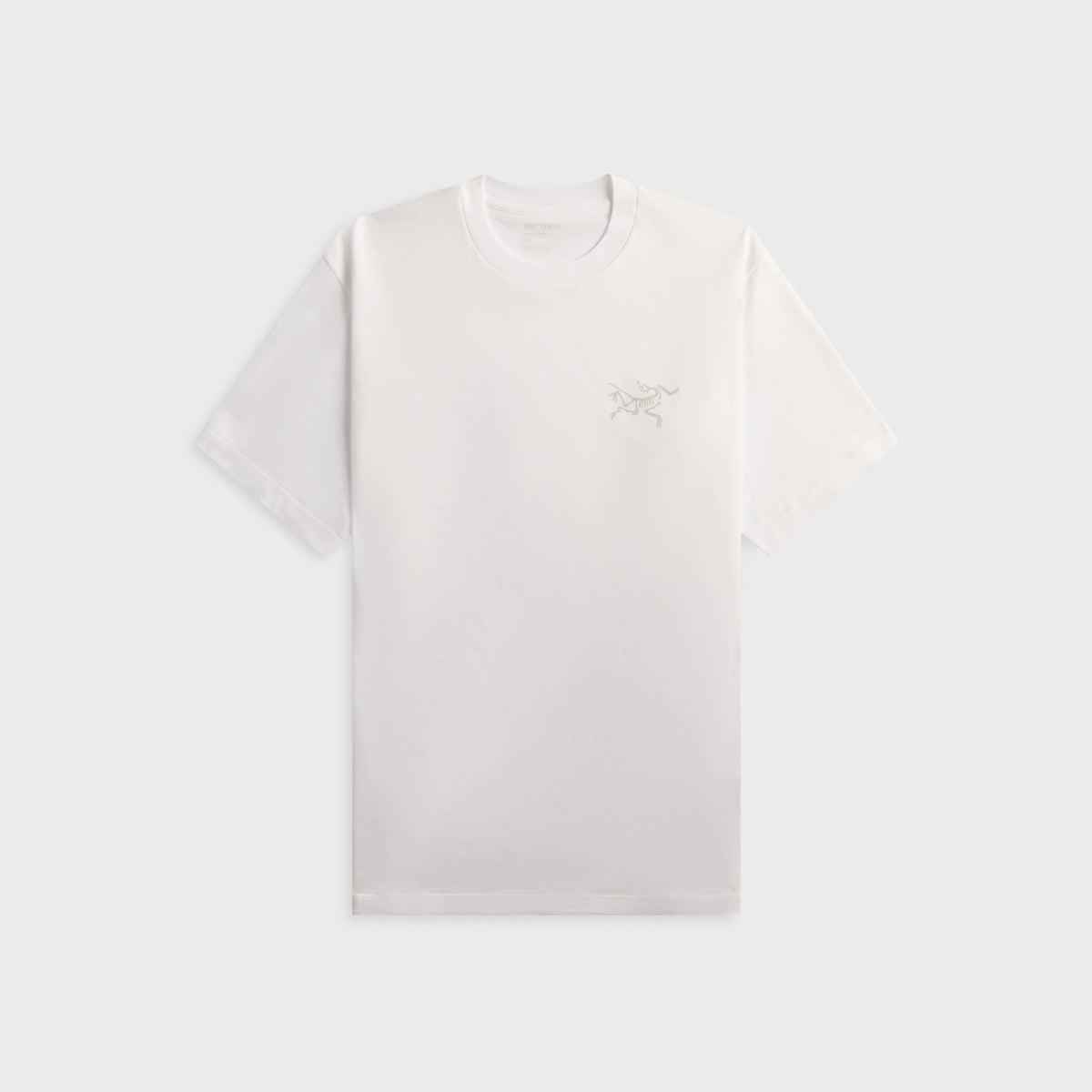 Arc'teryx Kragg SL Short Sleeve Cotton Tee - White Light