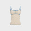 Asta Resort Carmen Tank Top - Oyster / Sea Mist