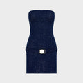 Asta Resort Gisele Mini Dress - Navy Sequin