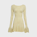 Asta Resort Rafaella Mini Dress - Lemon