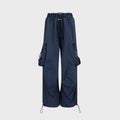 The Attico Cargo Pant - Washed Blue