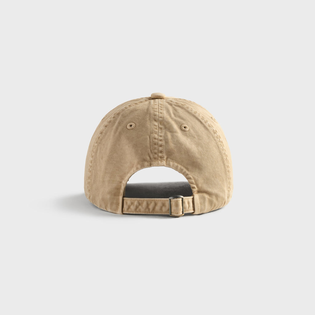 Auralee Garment-Dyed Finx Chino Cap - Light Beige