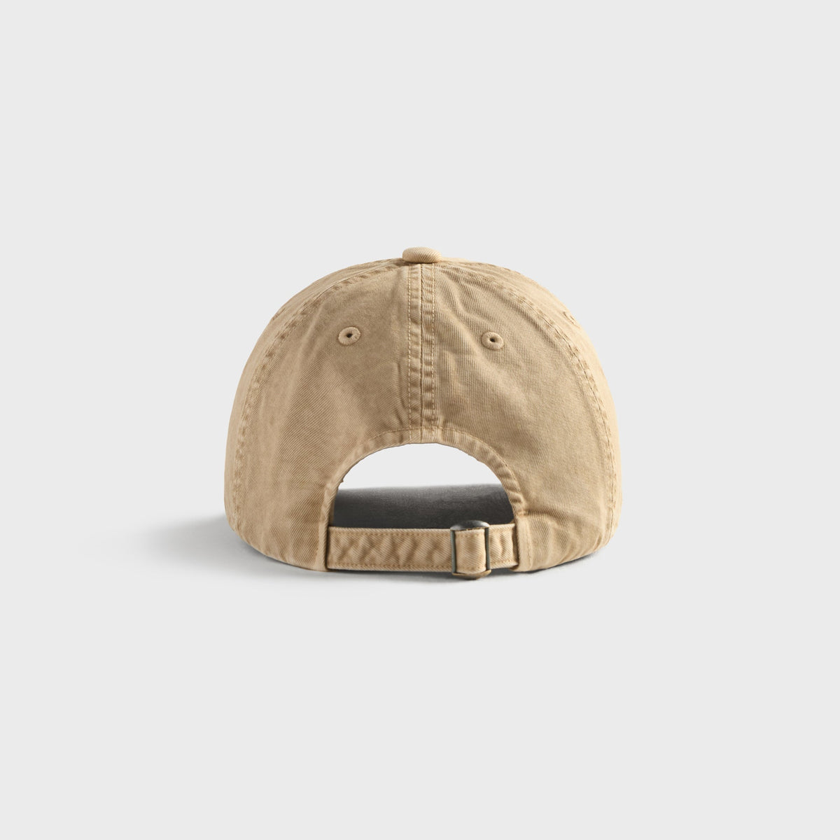Auralee Garment-Dyed Finx Chino Cap - Light Beige
