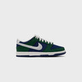 Nike GS Dunk Low LV8 - Blue Void / Fir / Sail / Strata Grey