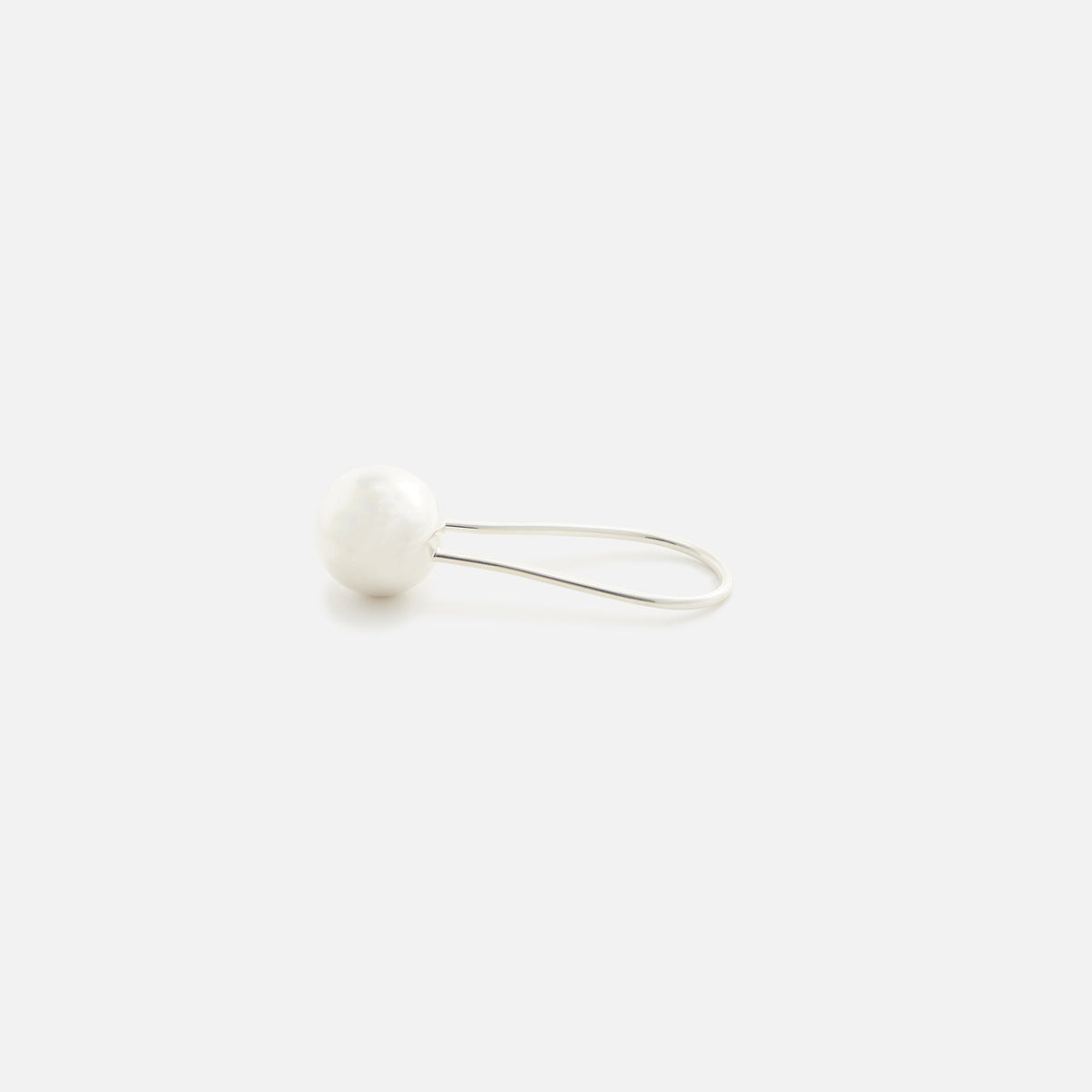 Areaware Harmony Ball Rattle - Elongated Silver