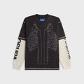 Awake NY Vanson Bones Waffle Tee - Black