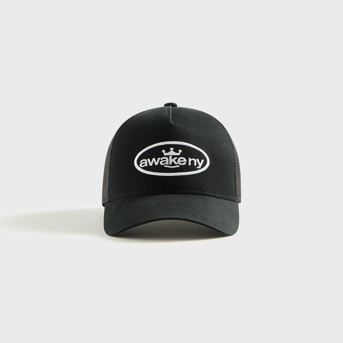 Awake NY King Logo Trucker Cap - Black
