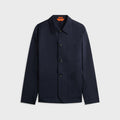 Barena Visal Tropical Overshirt - Navy