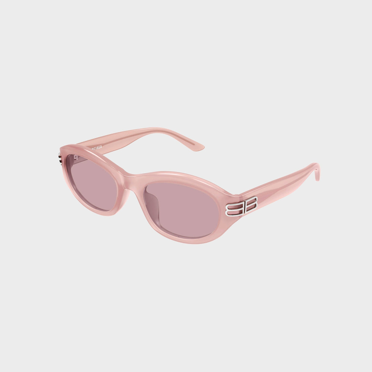 Balenciaga Recycled Acetate Sunglasses - Pink / Violet