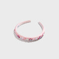 BAUBLEBAR Flower Power Kids Headband - Soft Pink