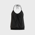 Belle Anna Coin Top - Black