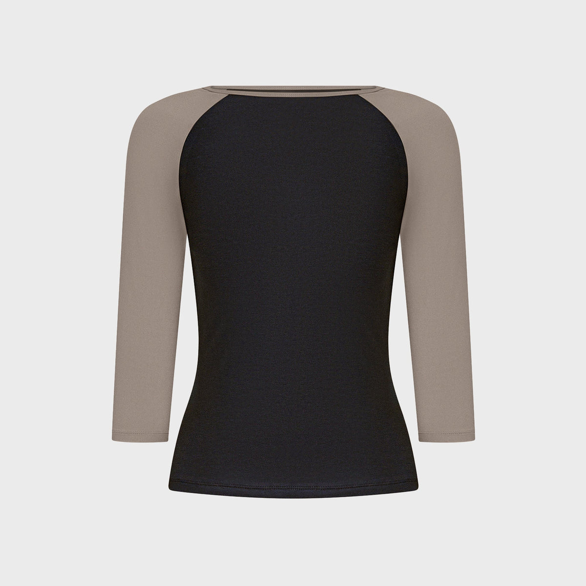 Belle Anna Raglan Top - Black