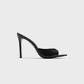 Black Suede Studio Brea - Black Leather