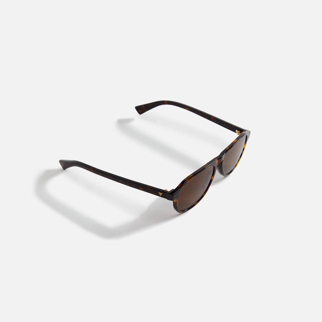 Bottega Veneta Mens 55 Sunglass Recycled Ace - Havana