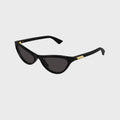 Bottega Veneta Recycled Acetate Sunglasses - Black / Grey