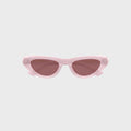 Bottega Veneta Bombe Cat-Eye Sunglasses - Pink / Red
