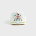 Casablanca Seasonal Gradient Laurel Cap - White