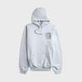 Casablanca Eveil Ancestral Applique Classic Hoodie - Grey Marle