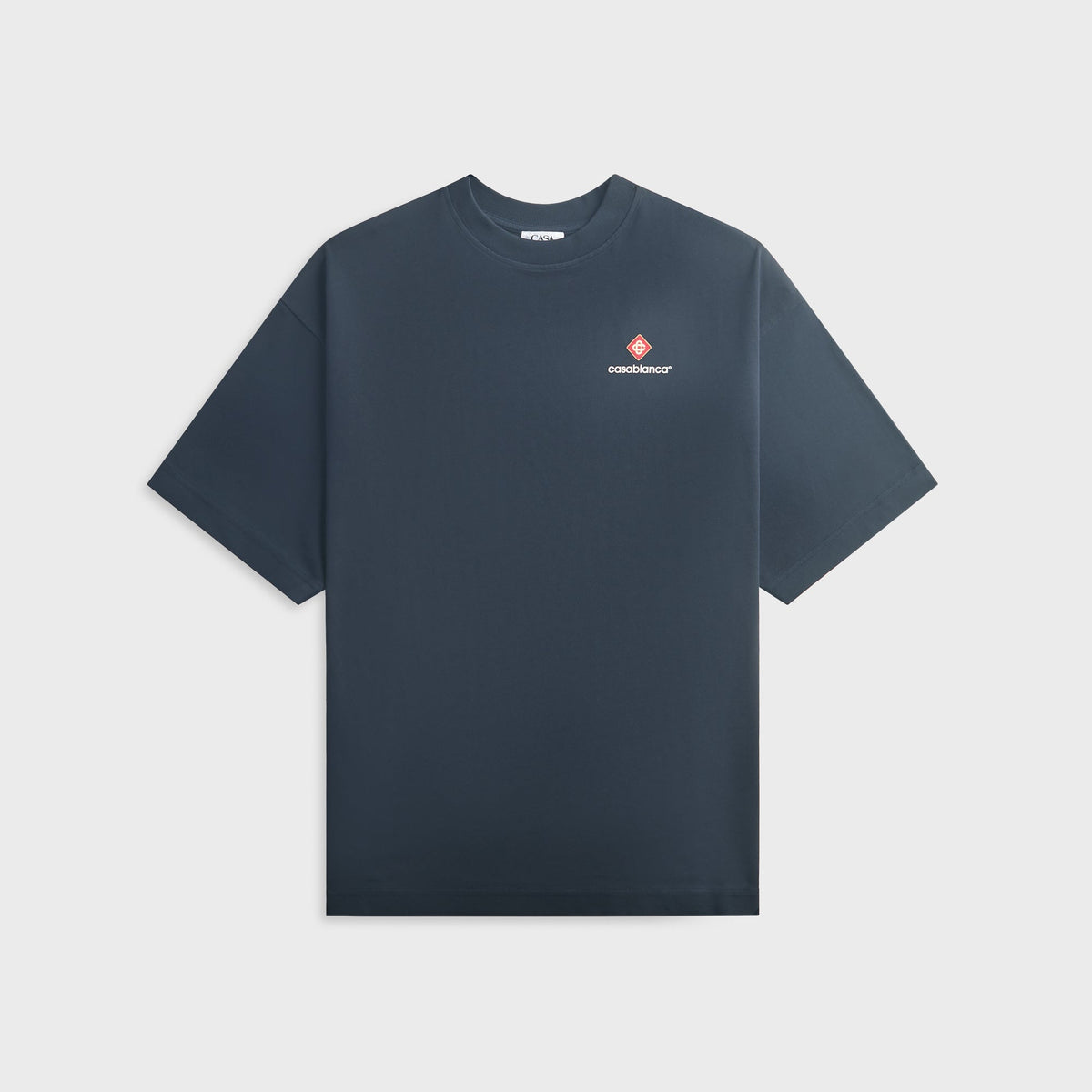 Casablanca Sport Type Oversized Short Sleeve Tee - Navy