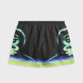 Casablanca Sporchid Printed Swim Short - Black