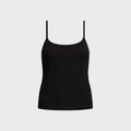 Cotton Citizen Verona Spaghetti Tank - Black