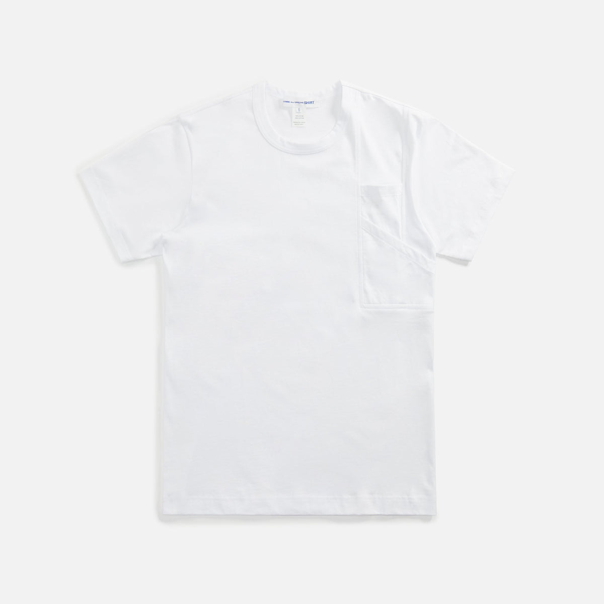 Comme des Garcons Cotton Jersey Tee - White