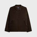 CDG Homme Quilted Zip Wool Jacket - Brown