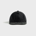 CDG Homme Men's Wool Baseball Cap - Charcoal / Black