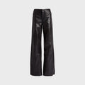 Christopher Esber Troy Deconstruct Leather Jean - Black