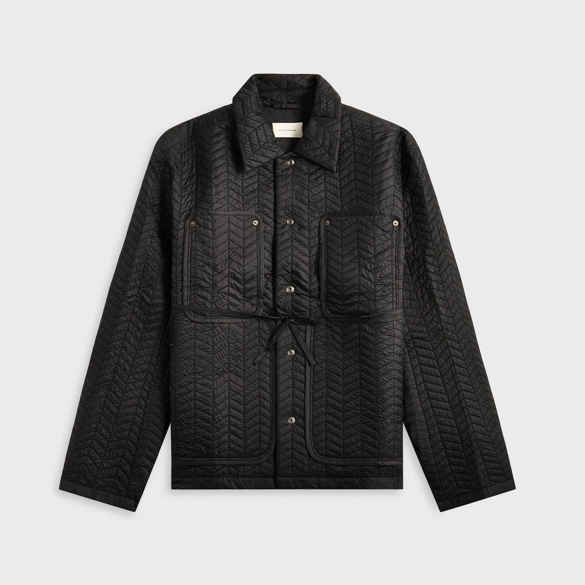 Craig Green Quilted Worker Jacket - Black