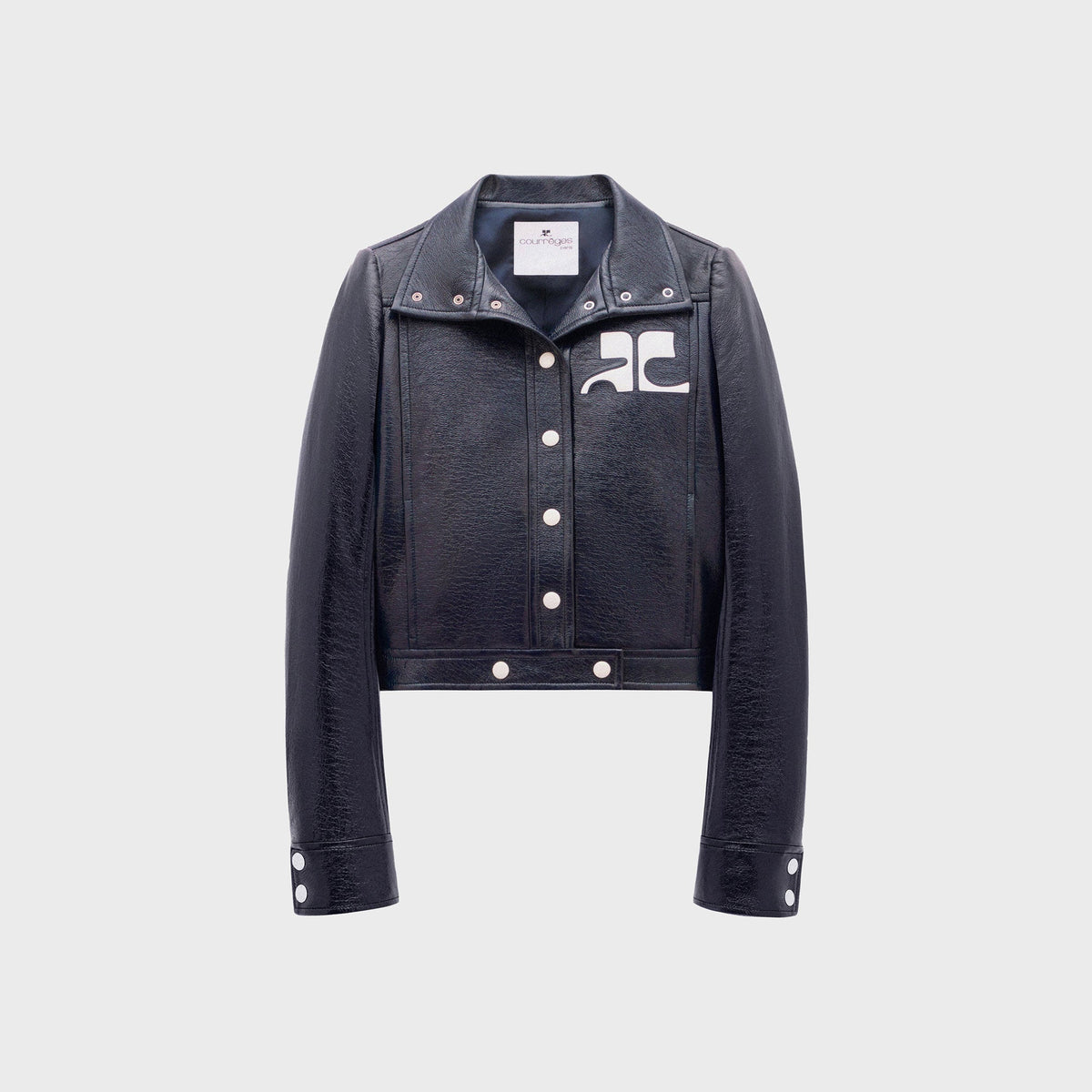 Courrèges ReEdition Vinyl Jacket - Navy
