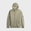 C.P. Company T-ST Nylon Lens Hooded Overshirt - Fallen Rock