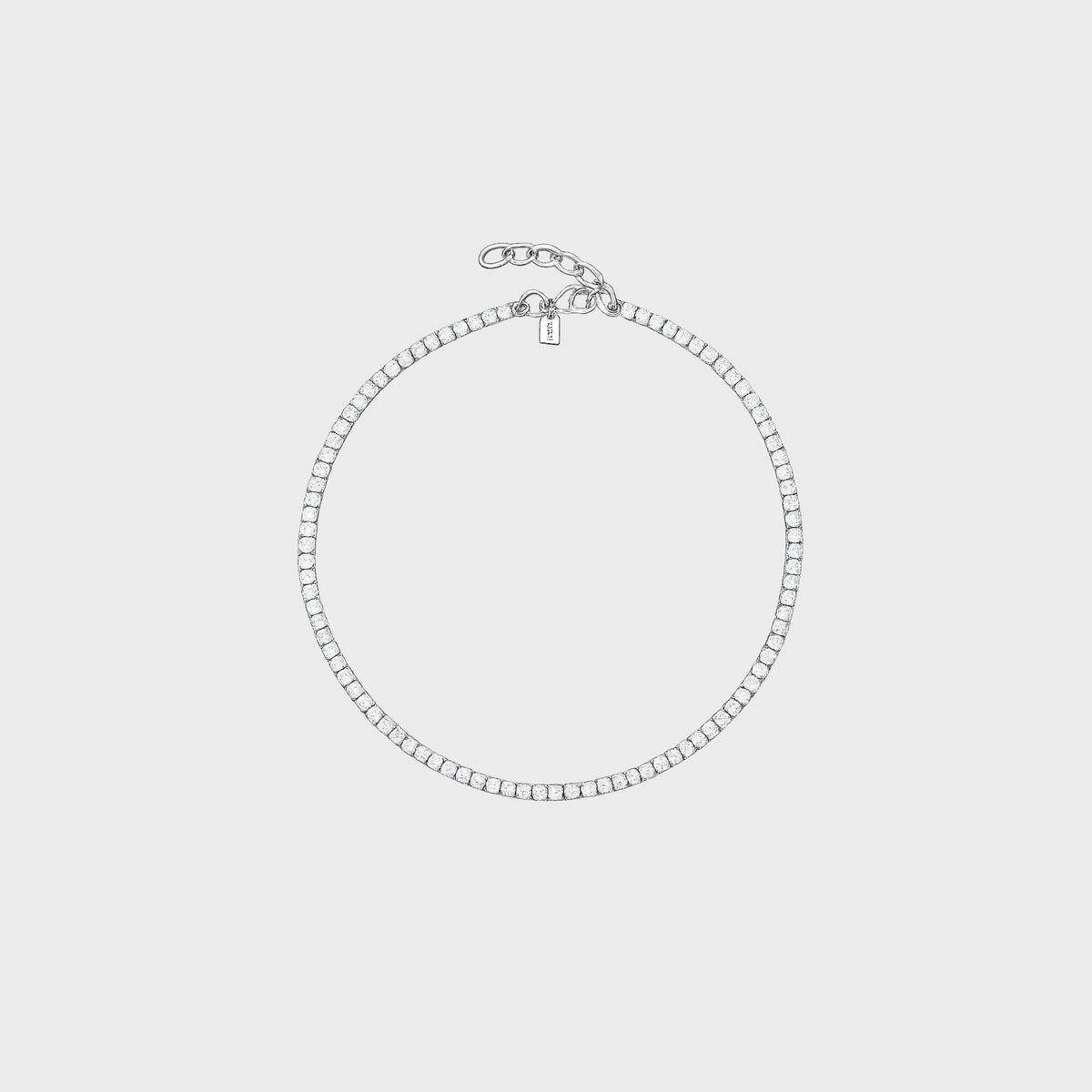 Crystal Haze Serena Necklace - Silver