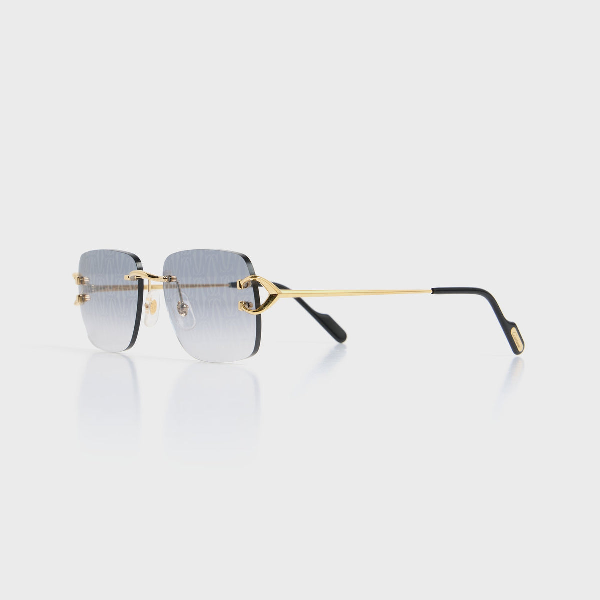 Cartier CT0330S Sunglasses - Gold / Black