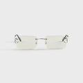 Cartier CT0488S Metal Sunglasses - Silver / Transparent