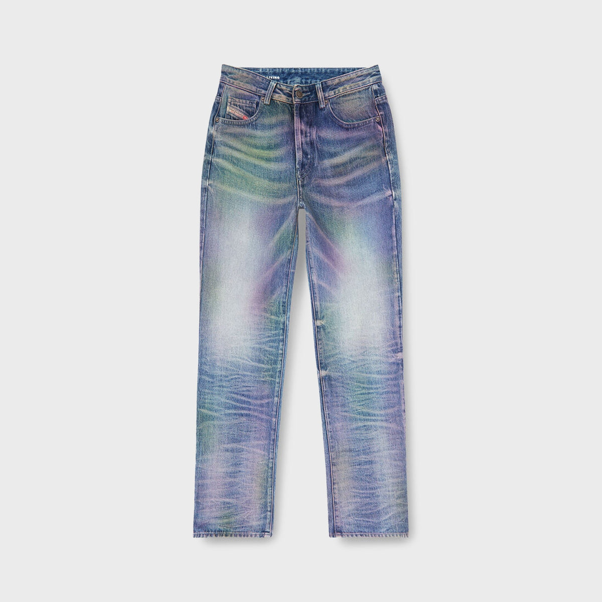 Diesel Regular Waist D-Lie Jeans - Multi / Blue