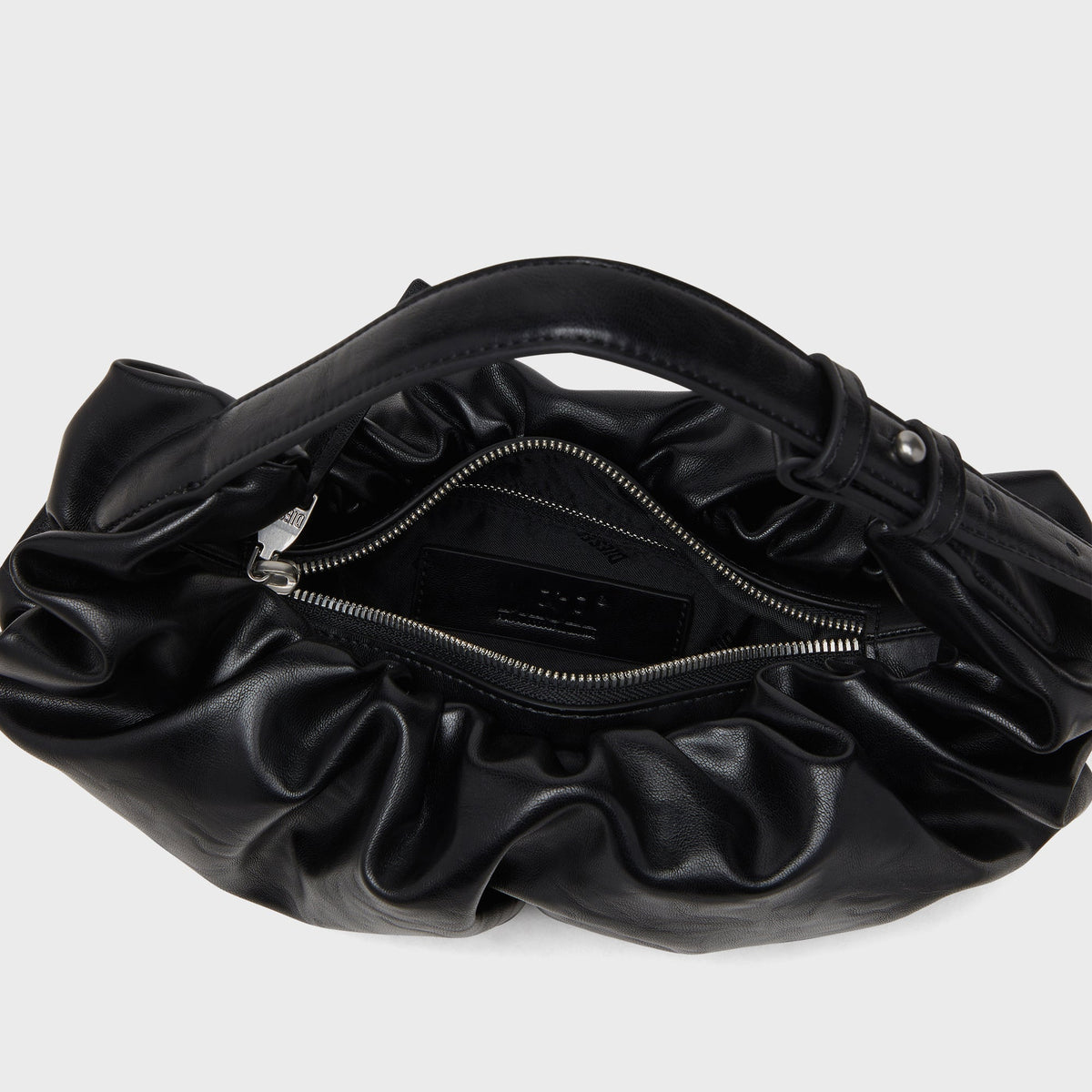 Diesel Grab-D 2.0 Hobo Shoulder Bag - Black
